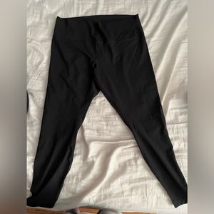 Lululemon Wunder Under Leggings High Rise 28” Size 18